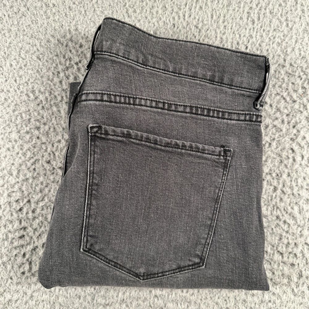 Mott & Bow Mom Jeans Women's‎ 32x28 Black Dark Wash Stretch High Rise